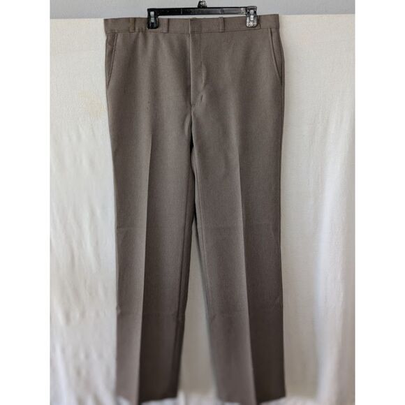 NWT Vintage Angels Flight Brown Dress Pants/Slacks Men's Size 38L - Picture 1 of 10